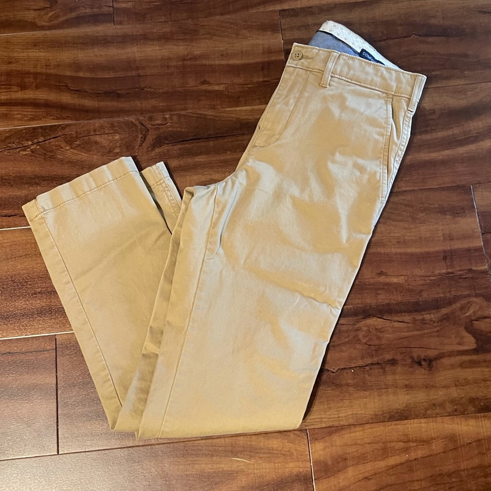 Mens Daniel Cremiuex Tan Khaki Dress Pants Sz30x30